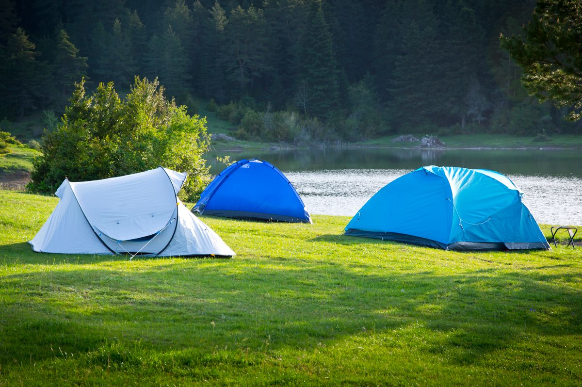 Rustige camping aan het water